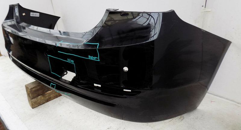 BMW 3 SERIES F30 2012 2013 2014 4ZYL SALOON BLACK REAR BUMPER 51127256930