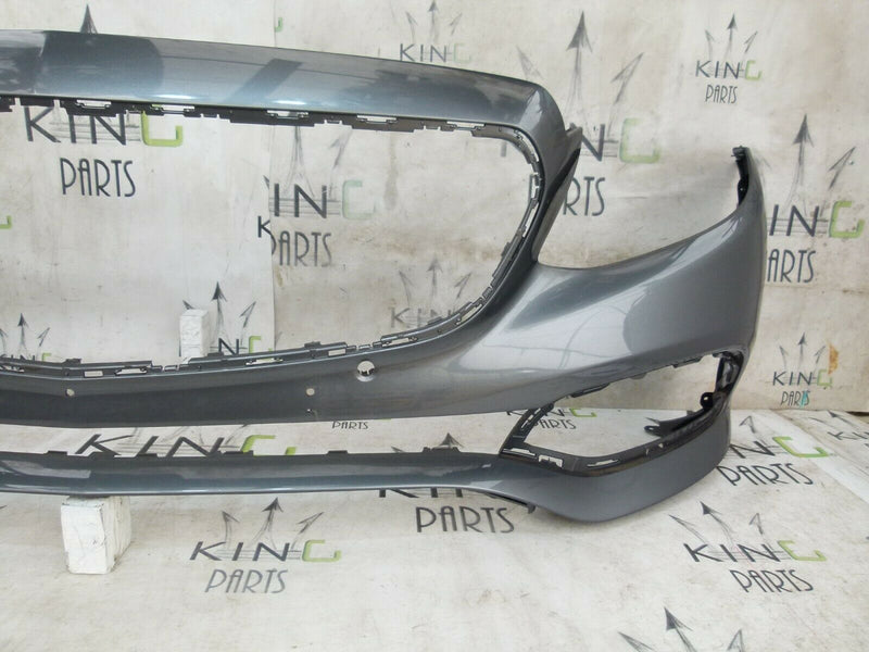 MERCEDES E-CLASS SE 2017-2020 GENUINE SILVER FRONT BUMPER PDC A2138850238