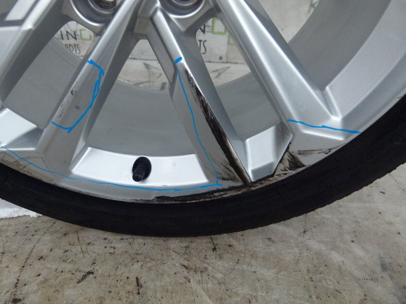 AUDI A3 8Y 2020-ON ALLOY WHEEL 17" RIM & TYRE 225/45/17 8Y0601025 8J ET46