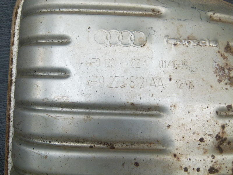 AUDI A6 C6 4F 2.0 TDI EXIT TWIN PIPE& EXHAUST MUFFLER *CUT TO ORDER 4F0253611