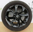VAUXHALL CORSA E 16'' INCH ALLOY WHEEL 6.5J X16 IS40 + TYRE 195/55 13380636