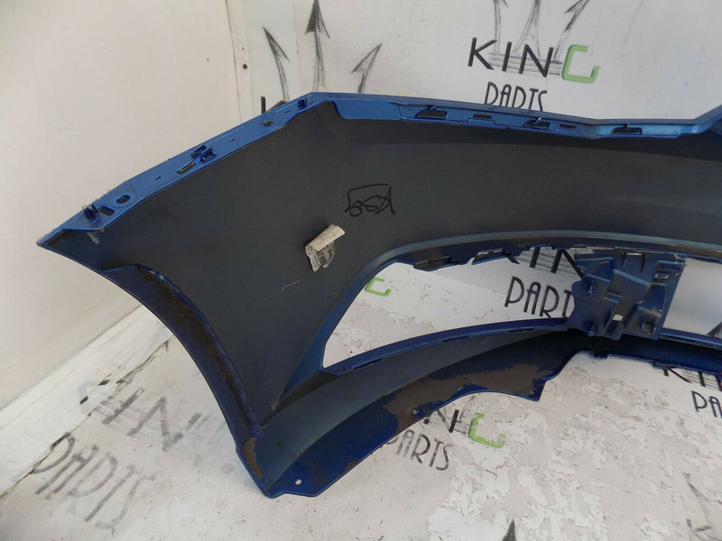 SKODA FABIA MK3 (NJ) 6V 2015-2017 BLUE FRONT BUMPER GENUINE 6V0807221