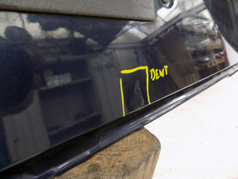 VOLVO V40 MK2 R DESIGN 2013-17 5DR DARK BLUE REAR BUMPER GENUINE 31283756