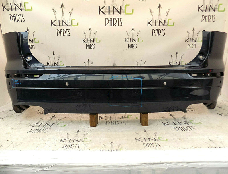 VOLVO XC 60 XC60 2017 R-DESIGN BLACK REAR BUMPER GENUINE 6x PDC 31425198