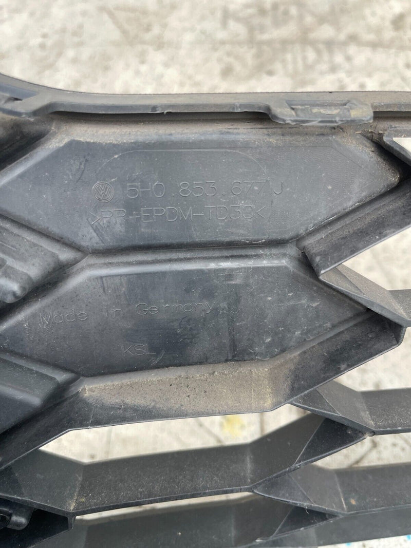 VW GOLF MK8 GTI GTD 2020-ON FRONT BUMPER LOWER GRILL 5G0853677