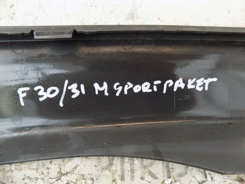 BMW F30 F31 13-18 GENUINE M-SPORT REAR BUMPER DIFFUSER LOWER 15857711