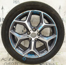BMW X1 F48 WHEEL ALLOY RIM & TIRE 7.5JX18H2 ET-51 6856070 GENUINE