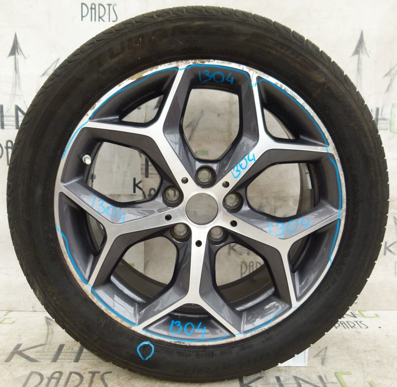 BMW X1 F48 WHEEL ALLOY RIM & TIRE 7.5JX18H2 ET-51 6856070 GENUINE