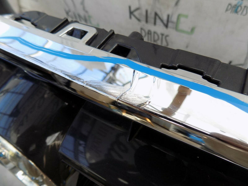AUDI A7 S-LINE 4K8 C8 2019-ON SILVER FRONT BUMPER GENUINE 4K8807437