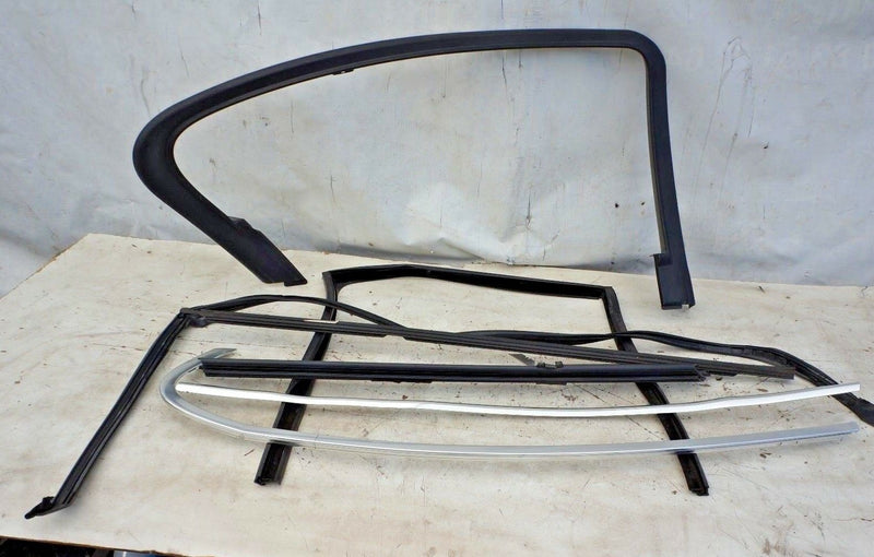 BMW 5 SERIES F10 2010-2017 REAR RIGHT DOOR WINDOW MOULDING TRIM CHROME KIT
