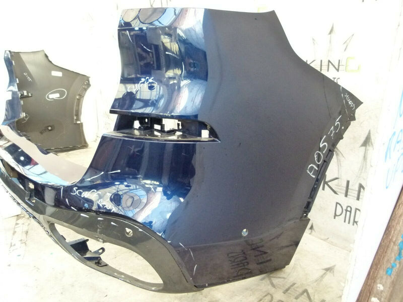 BMW X5 G05 M-SPORT 2019-ON NAVY BLUE REAR BUMPER 6x PDC GENUINE 8069240