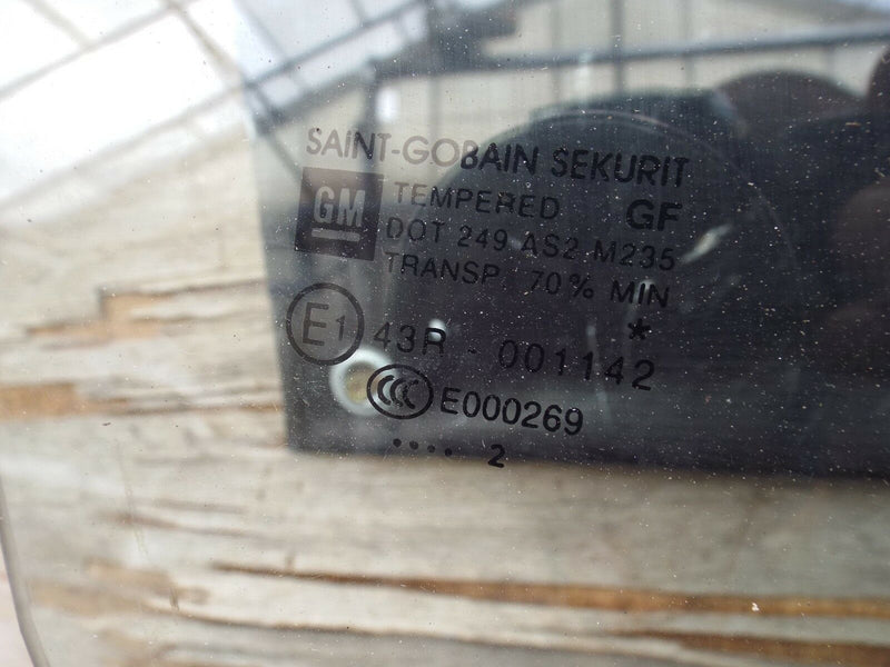 Vauxhall Corsa D 06-14 5 Door Front Door Window Glass  Right Driver Side O/S