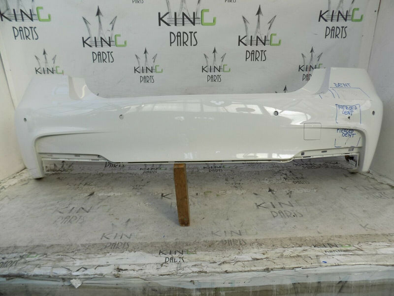 BMW 3 SERIES F30 M SPORT  2012-14 SALOON REAR BUMPER WHITE PDC 51128054195