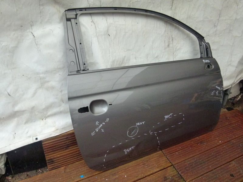 FIAT 500 POP LOUNGE 2011-2018 GENUINE FRONT DOOR PANEL RIGHT DRIVER SIDE