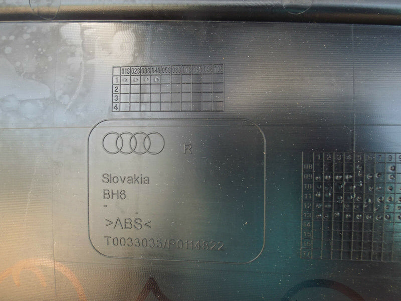 Audi Q7 S Line 2006-2015 Rear Door Card Right Driver Side O/S Black