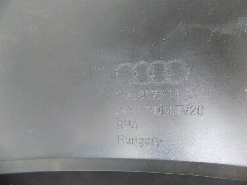 AUDI TT MK3 TTS VF 8S S-LINE 2014-ON BLACK REAR BUMPER GENUINE 8S0807511C
