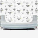 VW TOURAN II MK2 5T 2015-2018 WHITE REAR BUMPER GENUINE PDC 5TA807421 AB
