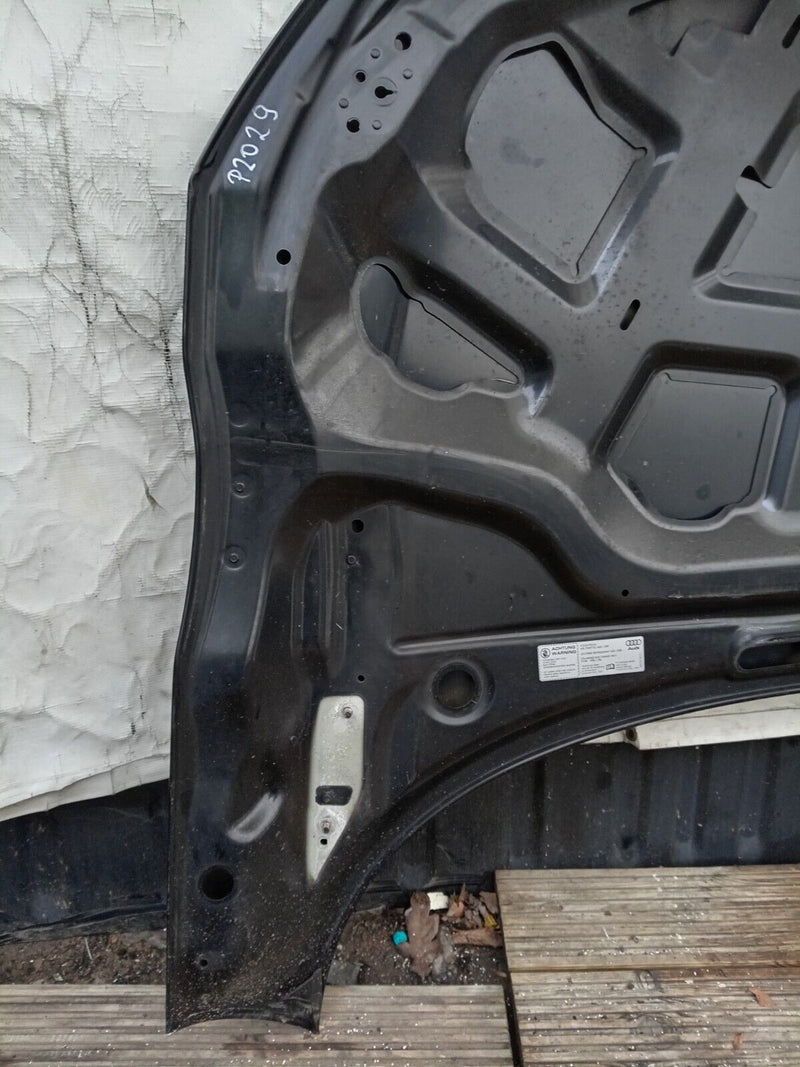 AUDI TT 8J 2007-2013 GENUINE ALUMINIUM FRONT BONNET HOOD PANEL in BLACK