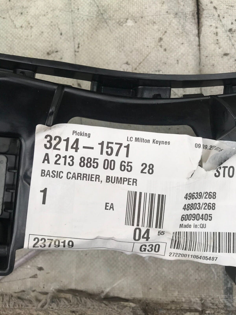 Mercedes E CLASS W213 REAR BUMPER LEFT MOUNT BRACKET A2138850065