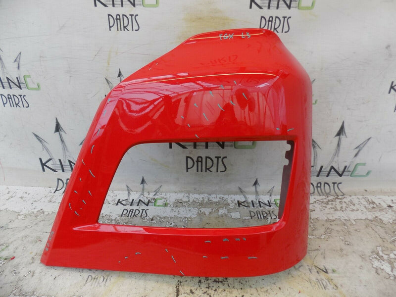 MAN TGX EURO 6 2020-ON LEFT BUMPER CORNER HEADLIGHT SURROUND RED MAN-8141610
