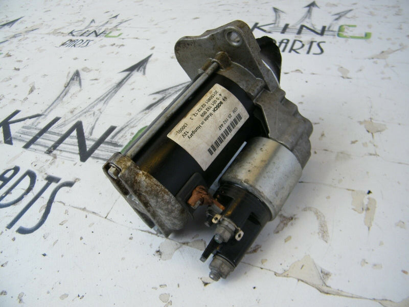 VAUXHALL CORSA E 2014-ON 1.4 PETROL STARTER MOTOR 25192447