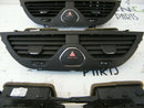 VAUXHALL CORSA E 2014-ON CENTRE DASHBOARD AIR VENTS HAZARD SWITCH PANEL 13384933