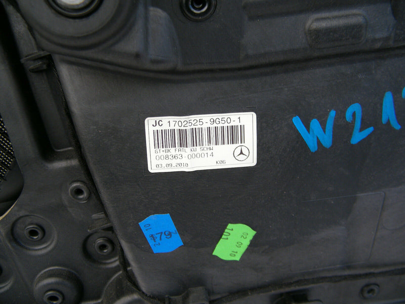 MERCEDES W212 E 220 2010-15 GENUINE FRONT DOOR CARD LEFT SIDE N/S INTERIOR TRIM