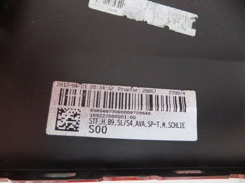 AUDI A4 S4 B9 8W S-LINE 2016-17 AVANT REAR BUMPER GENUINE PDC 8W0807511M