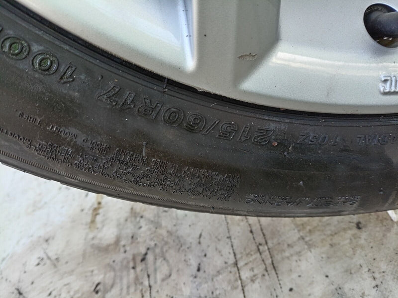 NISSAN JUKE F16 MK2 ALLOY WHEEL RIM 17' 7Jx17H2 ET35 & TYRE 215/60/17 R17