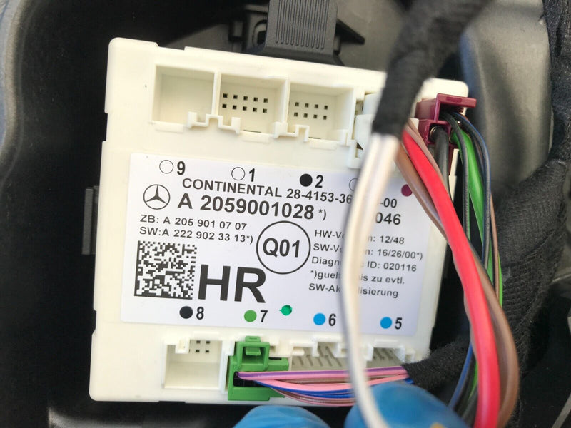 MERCEDES GLC X253 2016-22 GENUINE RIGHT SIDE REAR DOOR, ECU, WINDOW, MOTOR