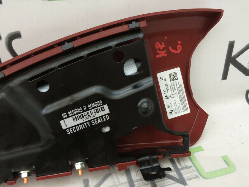 BMW 6 SERIES F13 COUPE LEFT SEAT AIR BAG SIDE AIRBAG GENUINE 87 7293763-10