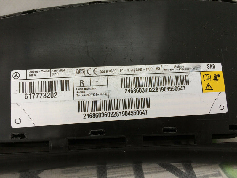 MERCEDES A, B, CLA CLASS W176 W246 C117 RIGHT SIDE AIRBAG FRONT SEAT A2468603602