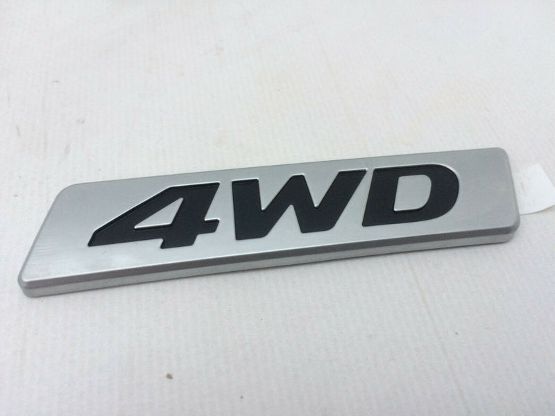HYUNDAI TUCSON, SANTA FE - LOGO 4WD BADGE TRUNK EMBLEM STICKER TAILGATE GENUINE