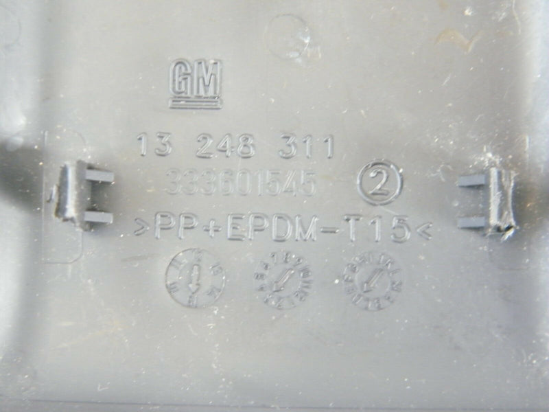 VAUXHALL CORSA D 2006-2014 PAIR OF REAR SEAT BOLT PANEL COVER TRIM 13248311