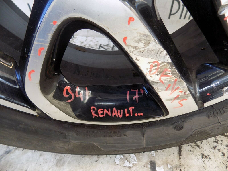 RENAULT CAPTUR MKI 17" ALLOY WHEEL 6.5Jx17 ET40 403005415R +TYRE 205/55 R17