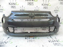 FIAT 500 2015-ON 120TH FACELIFT FRONT BUMPER POP GREY METALIC 735619476