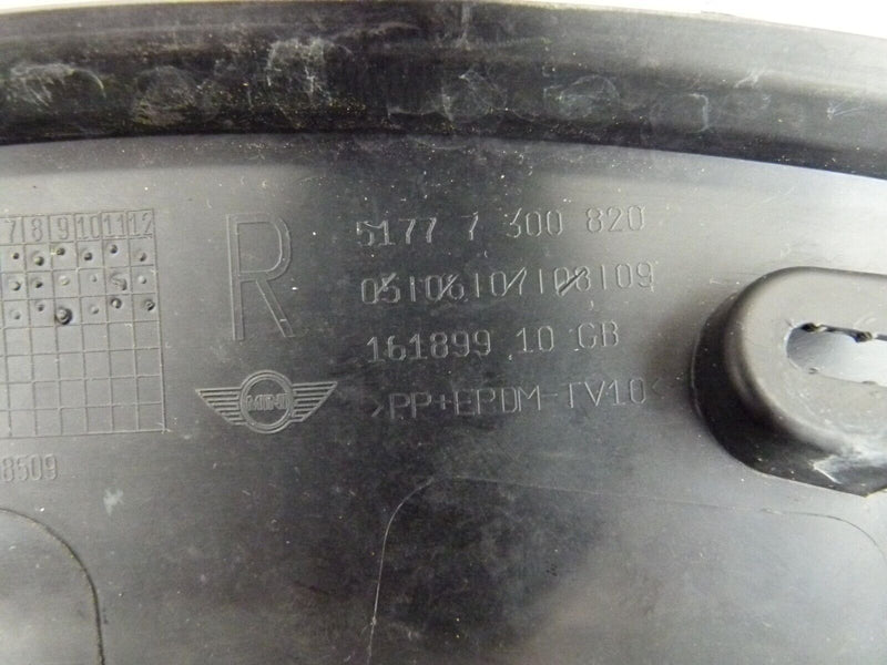 MINI F55 F56 F57 2018-21 FRONT RIGHT WHEEL ARCH TRIM GENUINE 5177 7300820