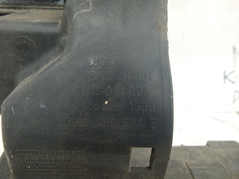 AUDI TT 8J 2006-2010 FRONT BUMPER SLAM PANEL GENUINE 8J0805594