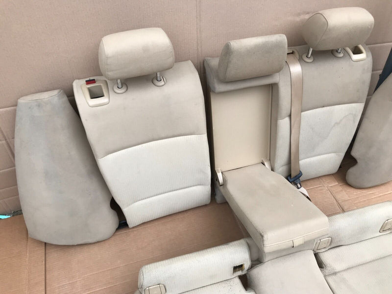 BMW E91 ESTATE TOURING GENUINE SET OF CREAM SEATS  REAR SEAT GENUINE BACKREST