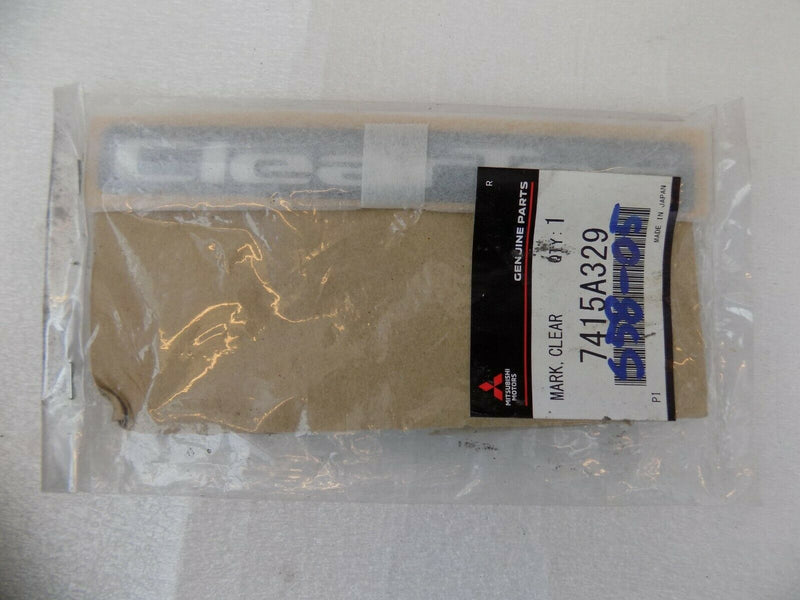 MITSUBISHI OUTLANDER 2014-ON BOOT REAR BADGE EMBLEM CLEAR TECH /S58-05