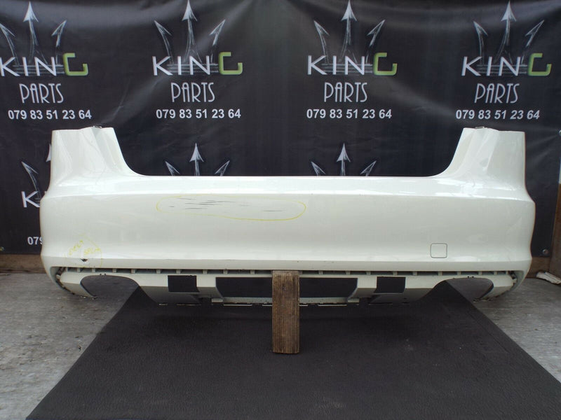Audi A3 8V4 Sportback 5 Door 2013-On Rear Bumper Genuine White (A6274)