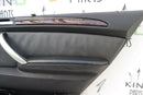 BMW X5 E53 00-06 REAR RIGHT DOOR CARD INNER PANEL LEATHER WOOD EFFECT BLIND
