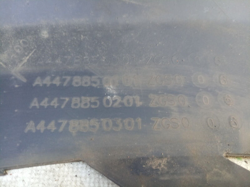 MERCEDES E VITO HYBRID W447 2019-ON FRONT BUMPER GENUINE A4478804702