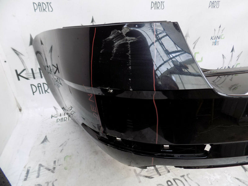 SKODA OCTAVIA ESTATE 2017 - 2018 BLACK REAR BUMPER GENUINE 5E9807421G