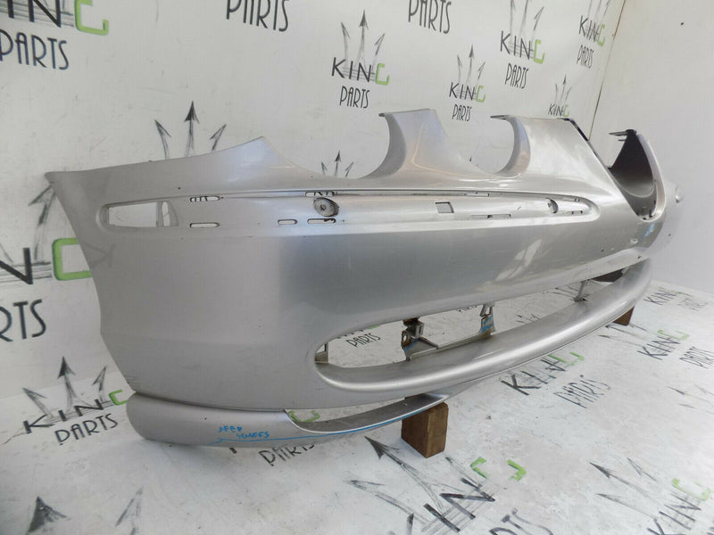 JAGUAR S-TYPE 2001-2004 SILVER FRONT BUMPER GENUINE XR83-17C831