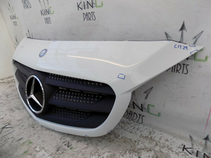 MERCEDES CITAN 2013-ON FRONT BUMPER GRILL EMBLEM IN WHITE A4158880023