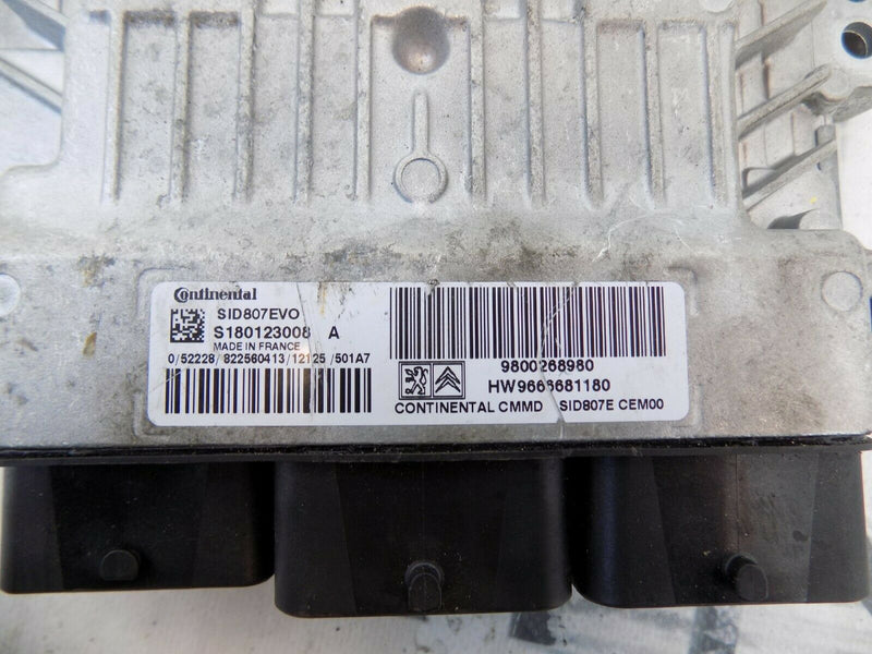 PEUGEOT 3008 2008-2016 1.6 HDI ECU ENGINE CONTROL UNIT MODULE 9800268980 *N