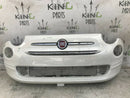 FIAT 500 POP FACELIFT 2015-ON FRONT BUMPER &CHROME GRILL & BADGE 735619476 H9166