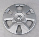 Renault ORIGINAL 15" TRIMS COVER HUB CAPS TYRE CAP SILVER ONE 403152087R (R16)