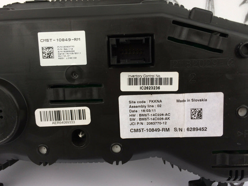 FORD FOCUS 12-15 1.0 1.4l PETROL SPEEDOMETER INSTRUMENT CLUSTER CM5T-10849-RM